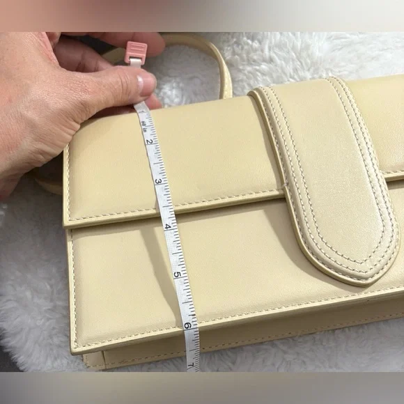 Jacquemus Le Bambino Long bag in calf leather.